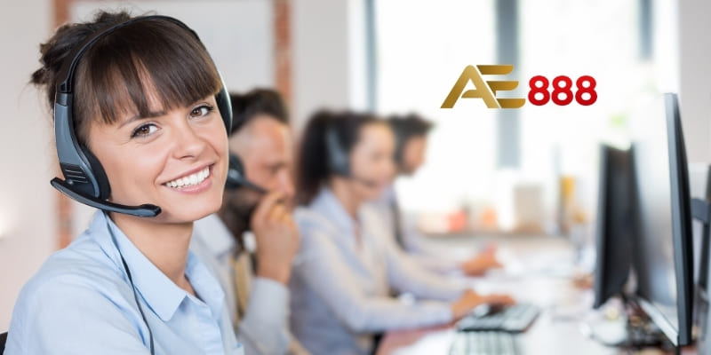 Liên hệ AE888 với dịch vụ hỗ trợ khách hàng chuyên nghiệp và nhiệt tình